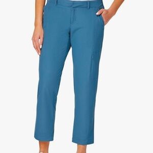 Kirkland Signature Womens Hiking Pants - Blue Travel Pants NEW 12